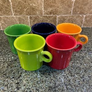 Fiesta mugs, Fiestaware in great condition.